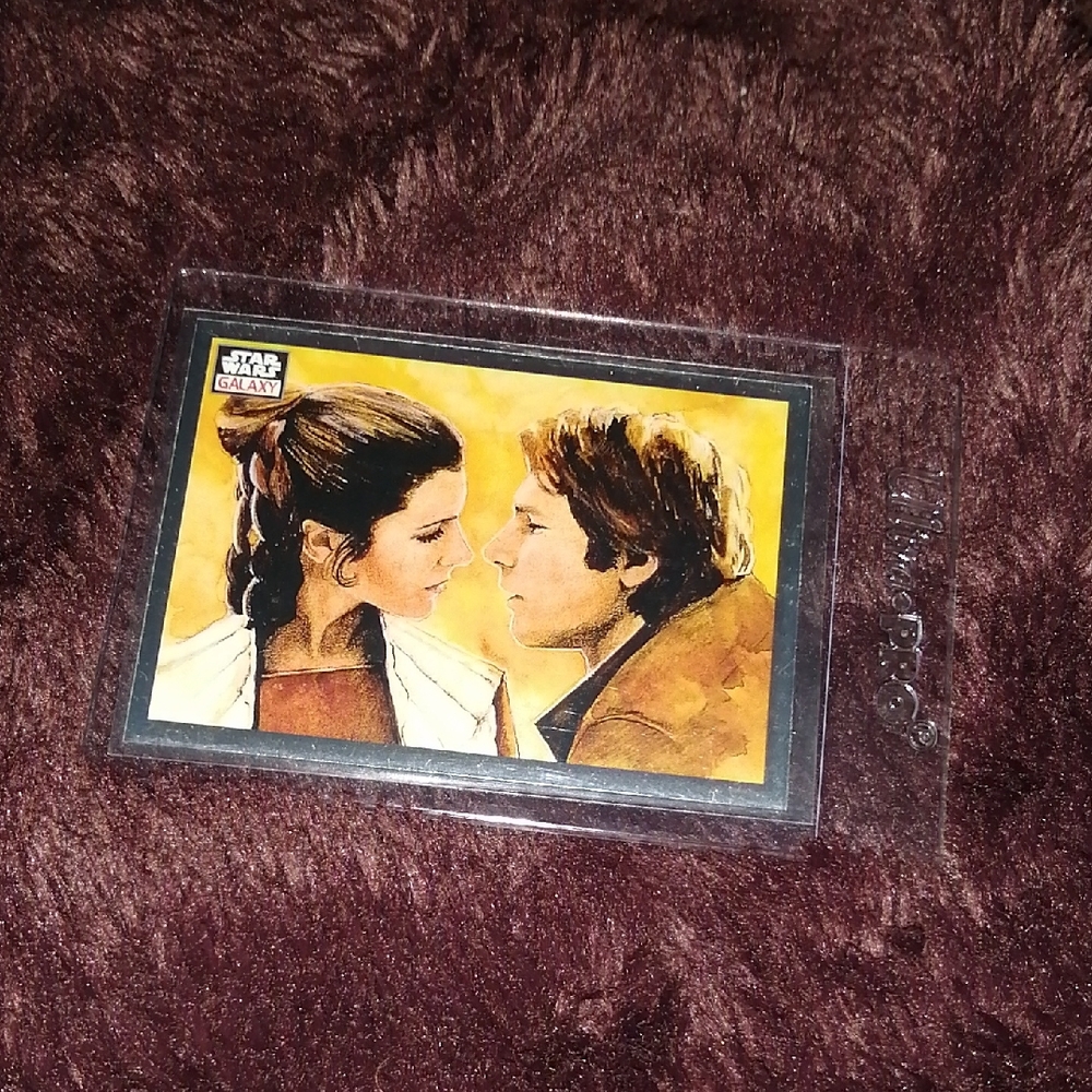 2$ Add On⭐2023 Topps Star Wars Galaxy Chrome Princess & Scoundrel Card